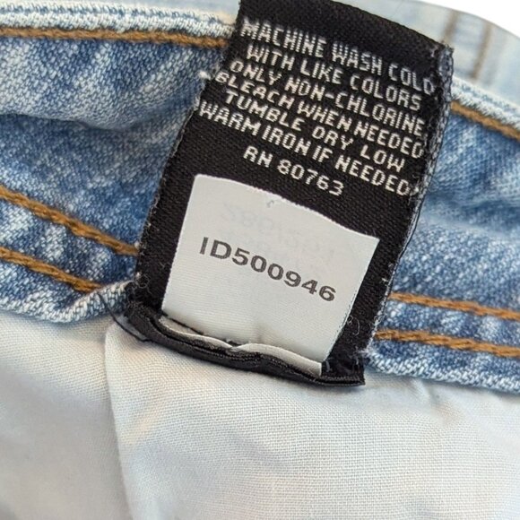 London Jean Vintage Size 0 Bootcut Support Lifting Light Blue Stretch - Picture 11 of 11